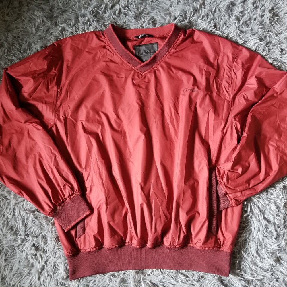 Cabela's Men's Pull Over Wind Breaker Jacket